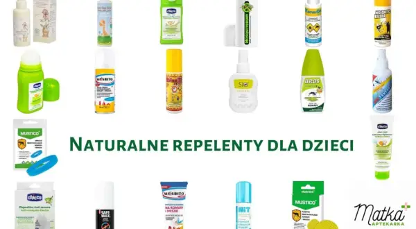 Naturalne repelenty dla dzieci, jak odstraszyć komary. Różne spraye, roll-ony i plastry.